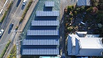 太陽光発電施工事例・上空写真