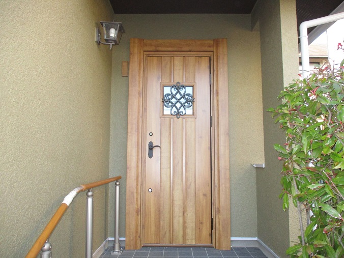 玄関ドア交換　施工事例2（施工後）